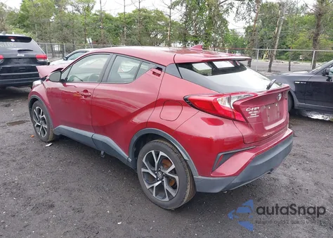2018 Toyota C-Hr Xle Premium z USA, uszkodzony, nr VIN JTNKHMBX1J1002558